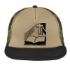Flat Bill Snapback Trucker Cap Thumbnail