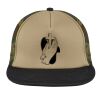 Flat Bill Snapback Trucker Cap Thumbnail