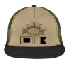 Flat Bill Snapback Trucker Cap Thumbnail