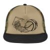 Flat Bill Snapback Trucker Cap Thumbnail