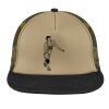 Flat Bill Snapback Trucker Cap Thumbnail
