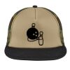Flat Bill Snapback Trucker Cap Thumbnail