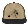 Flat Bill Snapback Trucker Cap Thumbnail