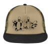 Flat Bill Snapback Trucker Cap Thumbnail
