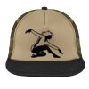 Flat Bill Snapback Trucker Cap Thumbnail