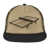 Flat Bill Snapback Trucker Cap Thumbnail