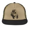 Flat Bill Snapback Trucker Cap Thumbnail