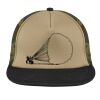 Flat Bill Snapback Trucker Cap Thumbnail