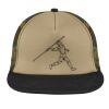 Flat Bill Snapback Trucker Cap Thumbnail