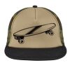 Flat Bill Snapback Trucker Cap Thumbnail