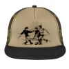 Flat Bill Snapback Trucker Cap Thumbnail
