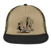 Flat Bill Snapback Trucker Cap Thumbnail