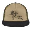 Flat Bill Snapback Trucker Cap Thumbnail