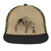 Flat Bill Snapback Trucker Cap Thumbnail