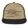 Flat Bill Snapback Trucker Cap Thumbnail