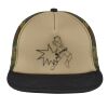 Flat Bill Snapback Trucker Cap Thumbnail