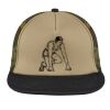 Flat Bill Snapback Trucker Cap Thumbnail