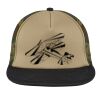 Flat Bill Snapback Trucker Cap Thumbnail