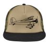 Flat Bill Snapback Trucker Cap Thumbnail