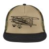Flat Bill Snapback Trucker Cap Thumbnail