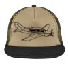 Flat Bill Snapback Trucker Cap Thumbnail