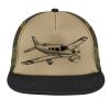 Flat Bill Snapback Trucker Cap Thumbnail