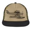 Flat Bill Snapback Trucker Cap Thumbnail