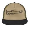 Flat Bill Snapback Trucker Cap Thumbnail