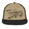 Flat Bill Snapback Trucker Cap Thumbnail