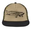 Flat Bill Snapback Trucker Cap Thumbnail