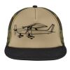 Flat Bill Snapback Trucker Cap Thumbnail