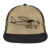 Flat Bill Snapback Trucker Cap Thumbnail