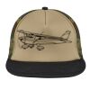 Flat Bill Snapback Trucker Cap Thumbnail