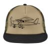 Flat Bill Snapback Trucker Cap Thumbnail