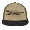 Flat Bill Snapback Trucker Cap Thumbnail