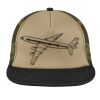 Flat Bill Snapback Trucker Cap Thumbnail