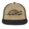 Flat Bill Snapback Trucker Cap Thumbnail