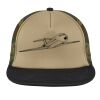 Flat Bill Snapback Trucker Cap Thumbnail