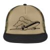 Flat Bill Snapback Trucker Cap Thumbnail
