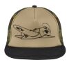 Flat Bill Snapback Trucker Cap Thumbnail