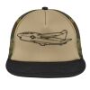 Flat Bill Snapback Trucker Cap Thumbnail