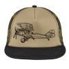 Flat Bill Snapback Trucker Cap Thumbnail
