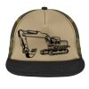 Flat Bill Snapback Trucker Cap Thumbnail