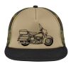 Flat Bill Snapback Trucker Cap Thumbnail