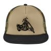Flat Bill Snapback Trucker Cap Thumbnail
