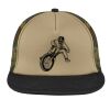 Flat Bill Snapback Trucker Cap Thumbnail