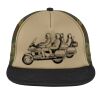 Flat Bill Snapback Trucker Cap Thumbnail