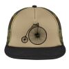 Flat Bill Snapback Trucker Cap Thumbnail