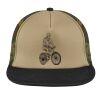 Flat Bill Snapback Trucker Cap Thumbnail