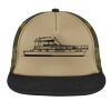 Flat Bill Snapback Trucker Cap Thumbnail
